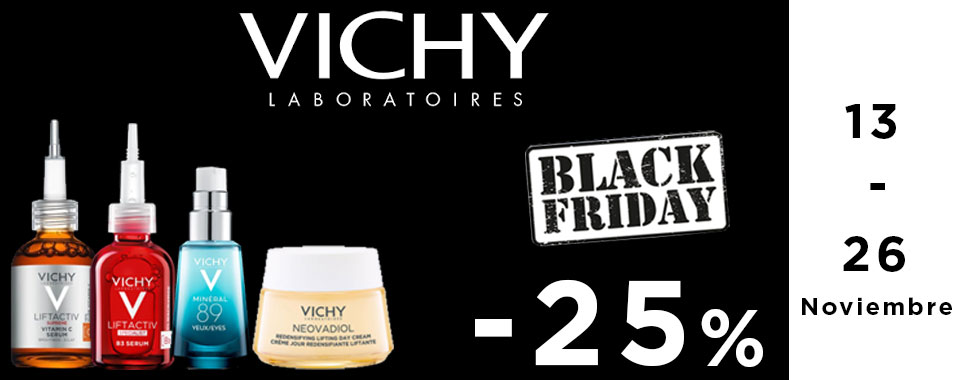 Black Friday 2023 Vichy - parafarmacia-online.com